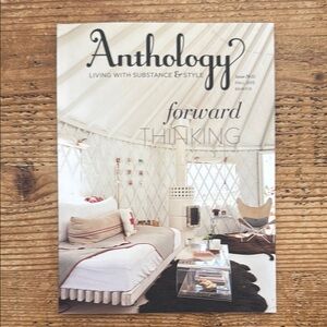 Anthropologie Anthology Coffee Table Book - White and Black